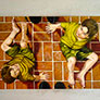 Enrique Ermus, «Descalzas verdades», óleo sobre tela, 2007.