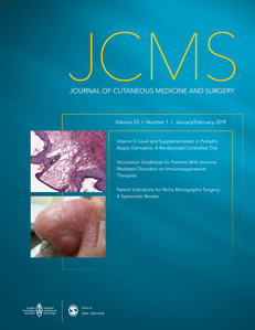 Journal of Cutaneous Medicine and Surgery